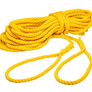 Tow line with eye at both ends / yellow 56096-bvs