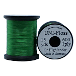 Uni products ZUFR15GH-UNIT линия Floss Rayon 600 Deniers 12.6 m  Green Highlander