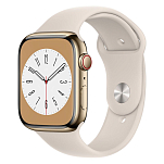 Apple MNKM3TY/A Watch Series 8 GPS+Cellular 45 Mm Бежевый  Gold Stain Star
