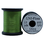 Uni products ZUFR15OL-UNIT линия Floss Rayon 600 Deniers 12.6 m  Olive