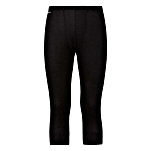 Odlo 152052-15000-XL 3/4-дюймовые базовые штаны Warm Черный Black XL