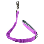 I-dog I25P Confort Elastique Поводок Розовый  Purple 120 cm