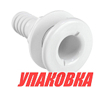 Разъем водосброса пластиковый под шланг 25 мм (упаковка из 30 шт.) SeaFlo SFDS1100001_pkg_30
