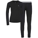 Купить Odlo 195741-15001-l Базовый слой с длинным рукавом Merino Warm Black / Black 30x10x10 7ft.ru в интернет магазине Семь Футов