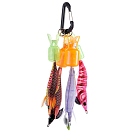 Купить Kali kunnan 27135 Squids EGI Karabiner Многоцветный Green / Orange 7ft.ru в интернет магазине Семь Футов