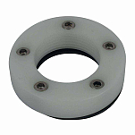 Philippi 660109010 GWA 70x15 mm Фланец погружного датчика White 1 1/4´´