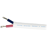 Ancor 639-120910 Marine Grade Стандартный дуплексный кабель из луженой меди 8/2 30.4 m White