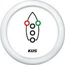 Купить Индикатор включения ходовых огней KUS WW KY99403 Ø52мм 12/24В IP67 белый/белый 7ft.ru в интернет магазине Семь Футов