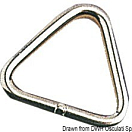 Кольцо треугольное для сезней 5 x 30 мм, Osculati 39.600.00