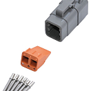 Гнездовой разъем 6-контактный Littelfuse Deutsch DTM 06-65, Osculati 14.921.37
