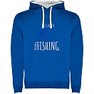 Купить Kruskis SU1067020501C419 Толстовка с капюшоном Life Is Better Fishing Royal Blue / White M 7ft.ru в интернет магазине Семь Футов