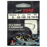 VMC RG3400009 Special Surf 1.5 m Связанные Крючки Серебристый Grey 2/0 