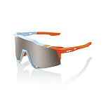 Спортивные очки с диоптриями 100% Speedcraft / Soft Tact Two Tone / HiPER Silver Mirror Lens, rx-056/60007-00016
