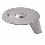 Enrico polipodio 2626401 Yamaha 20-25-30-40-50HP цинковый ребристый анод  Silver 91.5 x 55 mm 