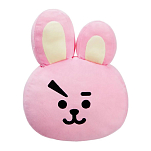 Bt21 61466 Cooky 37 Cm Плюшевая подушка Розовый Multicolor