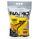 Mivardi M-RAPESC2516 Sweet Corn Быстрые пеллеты 2.5kg Желтый Sweet Corn 16 mm 