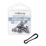 The one fishing 77043810 Тонкие свинцовые зажимы Бесцветный Black