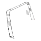 Купить Forniture nautiche italiane 3030830 40 mm Рулонная трубка Silver 1450 mm  7ft.ru в интернет магазине Семь Футов