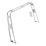 Forniture nautiche italiane 3030830 40 mm Рулонная трубка Silver 1450 mm 