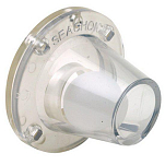 Seachoice 50-18271 Self Bailing Scupper Бесцветный  Transparent S 