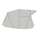 Купить Avid carp A8000037 HQ Twin Skin Bivvy One Man Ребро заднего натяжения Черный Black 7ft.ru в интернет магазине Семь Футов