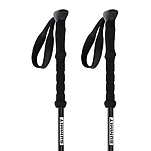 Arva LKFUJICV1-00-Black трости Fuji carbon 3 parts powerlock + long grip Серебристый Black 105-135 cm
