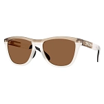 Oakley OO9284-2055 Солнцезащитные очки Frogskins range Бесцветный Matte Sepia / Matte Vapor Prizm Bronze/CAT3
