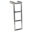 Купить Forniture nautiche italiane 3030307 Телескопический 3 Ступенчатая лестница Silver 850 x 380 x 200 mm  7ft.ru в интернет магазине Семь Футов