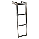 Forniture nautiche italiane 3030307 Телескопический 3 Ступенчатая лестница Silver 850 x 380 x 200 mm 