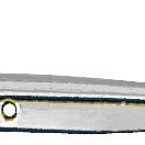 Талреп с неподвижной вилкой и наконечником для обжима на тросе 6 мм 250 кг, Osculati 07.191.06