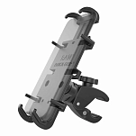 Ram mounts RAM-HOL-PD4-400-1U Низкопрофильный автомобильный держатель для телефона Tough-Claw™ Quick-Grip™ XL Black