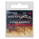 Купить Drennan HSA0916 Acolyte Bloodworm Зубчатый Крюк  Red 16 7ft.ru в интернет магазине Семь Футов
