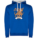 Купить Kruskis SU1067020501C070 Толстовка с капюшоном Seafood Octopus Two-Colour Голубой Royal Blue / White M 7ft.ru в интернет магазине Семь Футов