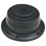 Seachoice 50-29251 Motorwell Boot Черный  Black 102 mm 