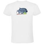 Kruskis CA65500601K044 Футболка с коротким рукавом GT Extreme Fishing Белая White 3XL