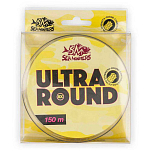 Sea monsters SMUR15016 Ultra Round 150 M Плетеная леска Желтый Yellow 0.160 mm 