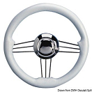 Купить SS+polyurethane steering wheel white 350 mm, 45.173.35 7ft.ru в интернет магазине Семь Футов