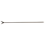 Shakespeare 1155129 Value Rod Rest Коричневый  Black