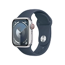 Купить Apple R-141275843-MRJ23QL/A Часы Series 9 GPS+Cellular отремонтированы Голубой Silver / Steel Blue S-M 7ft.ru в интернет магазине Семь Футов