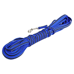 Julius k-9 216GM-B-S10 Прорезиненный поводок 20 Mm Голубой Blue 20 mm x 10 m