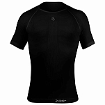 Gist 0025 1611 E16A01 Базовый слой с коротким рукавом E+ Microfibre Черный Black S-M