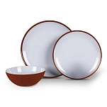 Kampa 9120001345 посуда Melamine 12 Единицы  Ember Red