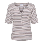 Sea ranch 26-6-077-8013-l Футболка с коротким рукавом Mila Multistripe Oxford Tan 30x20x5