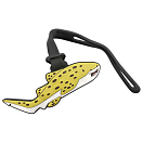 Купить Dive inspire BT-016 Leo Leo кольцо для ключей Pard Shark Желтый Yellow / Brown / White 7ft.ru в интернет магазине Семь Футов