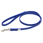 Julius k-9 218GM-B-1.2 Прорезиненный поводок с ручкой 14 mm Голубой Blue 120 cm