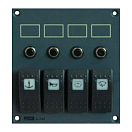 Купить Pros NPE-010 4 Предохранители 4 Водонепроницаемый модуль INT/PULS Black 7ft.ru в интернет магазине Семь Футов