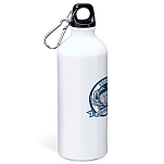 Kruskis MD4049S101C054 Crab Logo Алюминиевая бутылка Белая White