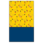 Nintendo 8436580117852 Шарф-хомут Pokémon Pikachu Желтый Multicolour