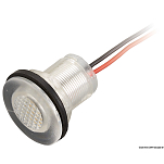 Встраиваемый LED светильник дежурного освещения 12В 0.2Вт 12.5Лм 31.6мм белый свет, Osculati 13.183.11