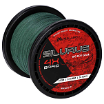 Mikado ZSI00G-600-0.50 Silurus 4X Плетеная леска 600 м Красный Green 0.500 mm 